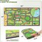 Sorbus City Roads Themed Washable Rug for Kids - For playrooms, classrooms, and bedrooms